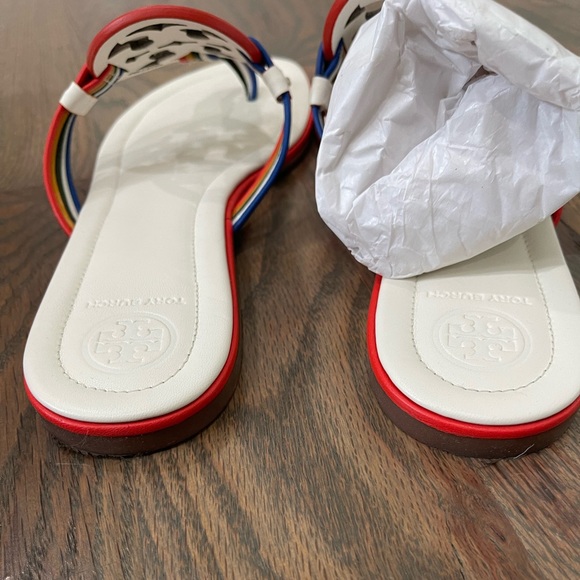 Like New Tory Burch Mignon Miller Calf Leather Sandals - Picture 5 of 7